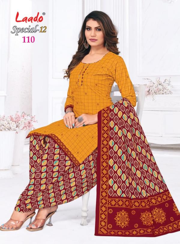 Laado Special vol-12 Cotton Designer Exclusive Dress Material